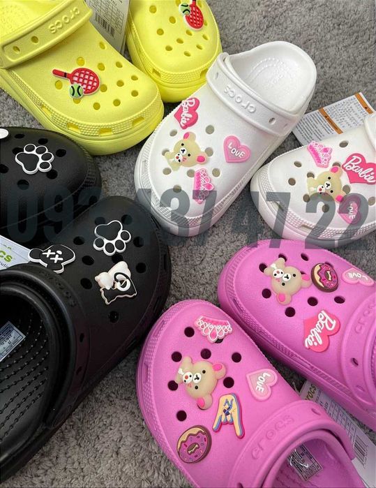 Дитячі Крокси Сабо на Платформі Сrocs Classic Cutie Clog Новинка