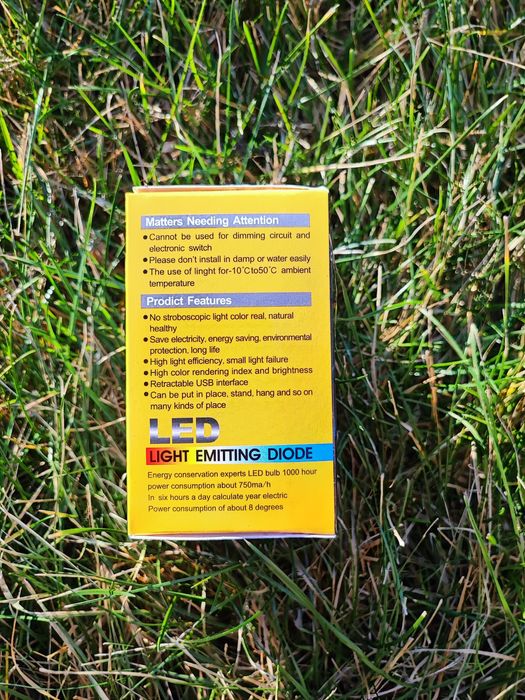 Led - лампочка від USB