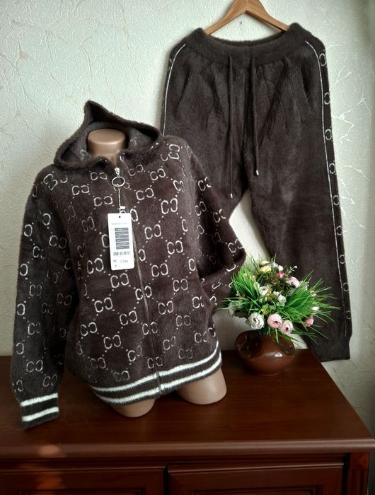 ШИКАРНЫЙ костюм АЛЬПАКА теплющий 48-56р