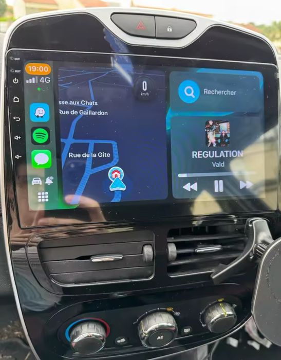 Radio 2 DIN Android Renault Clio 4 de 2012 a 2016 (4+32 GB) + Carplay