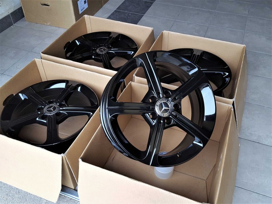 Alufelgi 17 Mercedes A B C CLA GLA V Vito Viano Czarne ! 5x112 490#