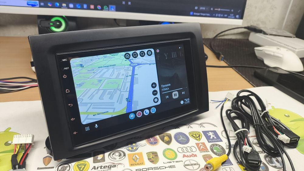 ‼️+Камера‼️Рамка + Магнитола Skoda Fabia 1 Android. або Windows