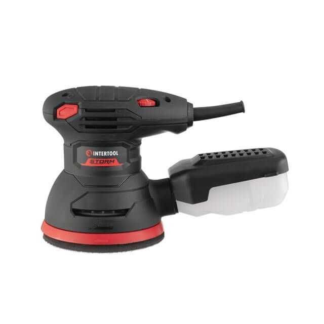 Шліфмашина ексцентрикова 125 мм, 300 Вт, INTERTOOL WT-0541