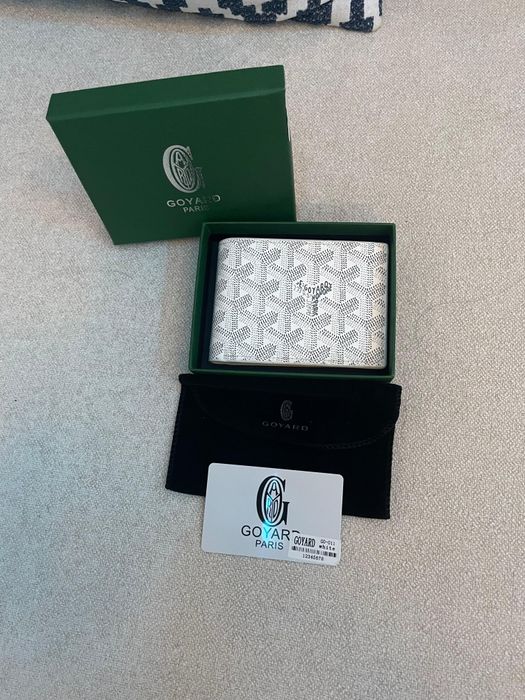 Carteira goyard branca original