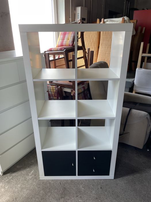 Regał biały Ikea KALLAX 2x4