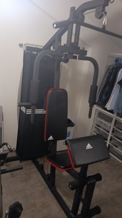 Modelo: Adidas Homegym Essential 50 kg
Maquina multifunções adidas, co