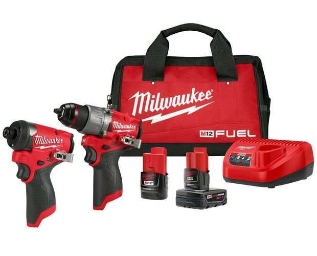 Набір безщітковий шурупокрутів 3rd Gen Fuel M12 Milwaukee 3497-22