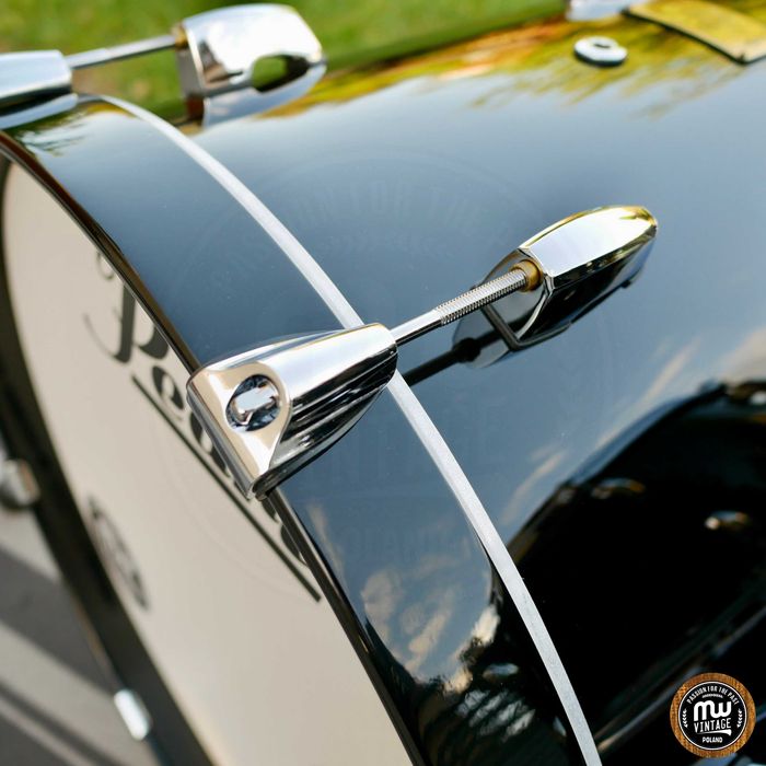 ‼️ Perkusja Pearl Masters Custom MMX 18”, 12", 14" Piano Black ‼️