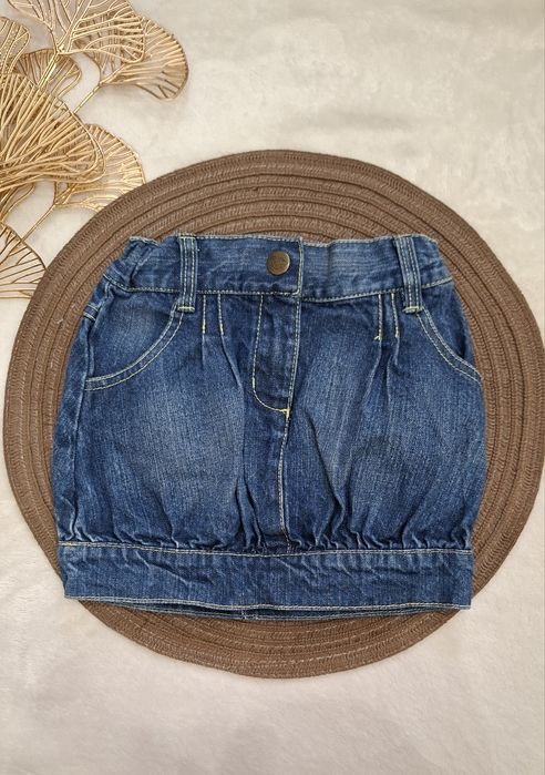 Джинсовая юбка спідниця для девочки 3 года Topomini