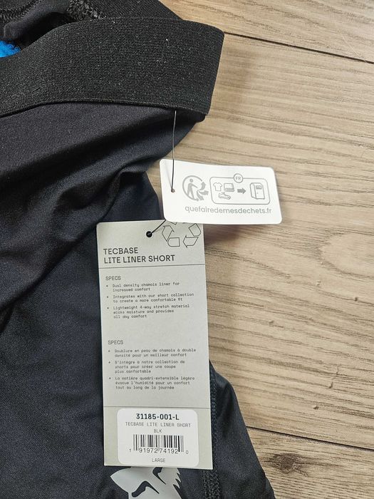 Spodenki Fox Tecbase Lite Liner Black - L