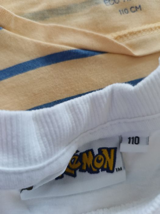 Paka koszulek t-shirty chłopięce 110