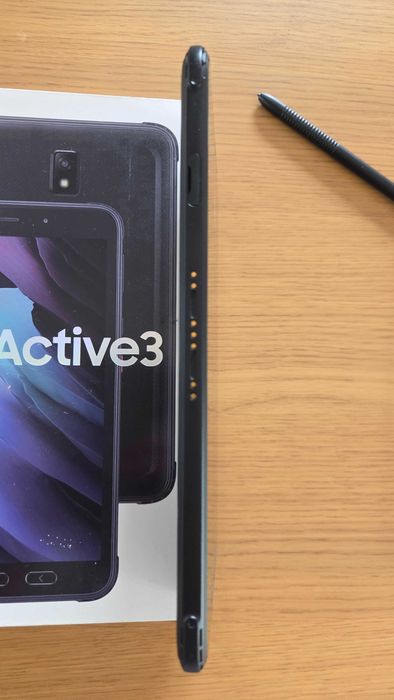 Tablet Samsung Galaxy Tab Active3 SM-T575 4G LTE telefon, smartfon, pudełko, rysik, etui, ODPORNY NA DZIECI :)