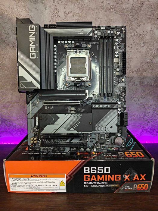 Материнська плата Gigabyte B650 Gaming X AX (AM5) 7-8-9 Покоління AMD