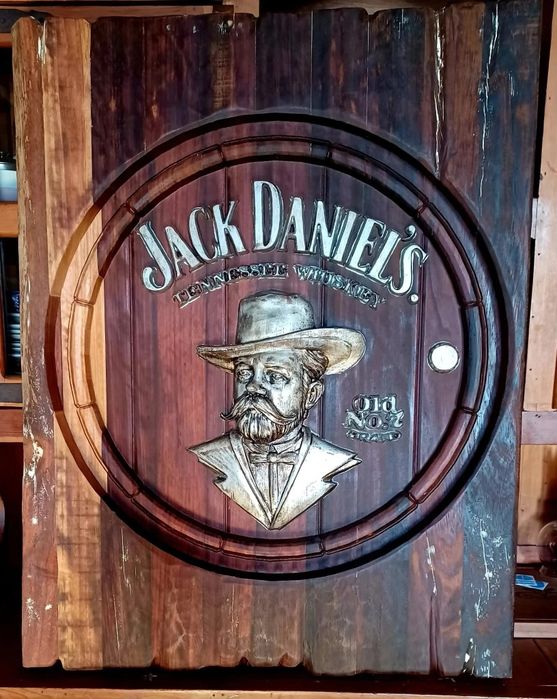 Quadro Jack Daniels, estilo vintage