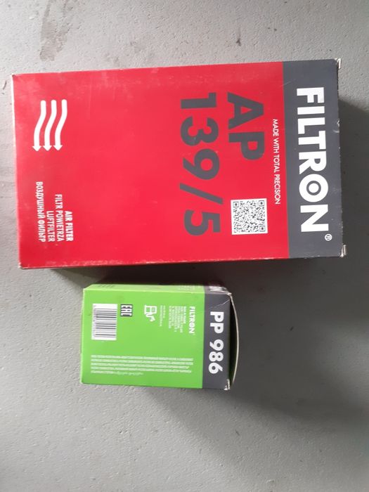 Zestaw nowych  filtrów fabia