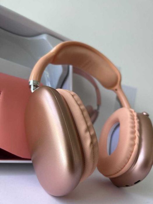 Auscultadores Bluetooth - Rose Gold Pro Max P9