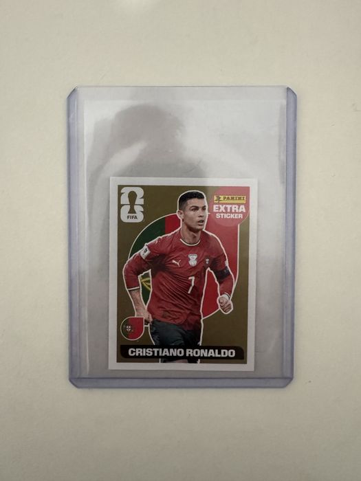 Panini Gold Extra Sticker CR7