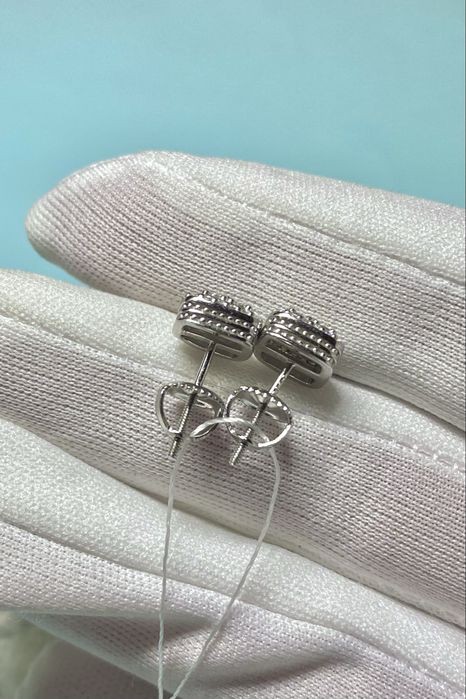 Серьги серебряные  925 новые