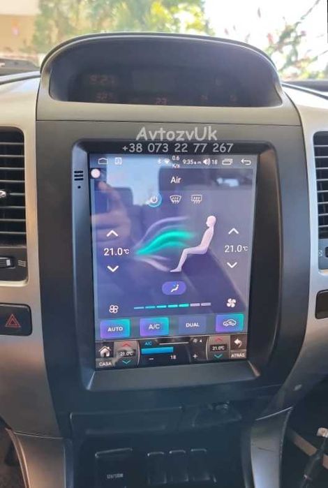 Магнітола PRADO 120 Toyota Lexus GX470 Лексус Прадо CarPlay Андроїд 16