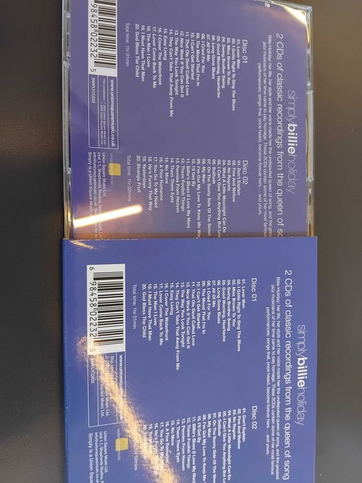 Billie  hollday em cd duplo novo.