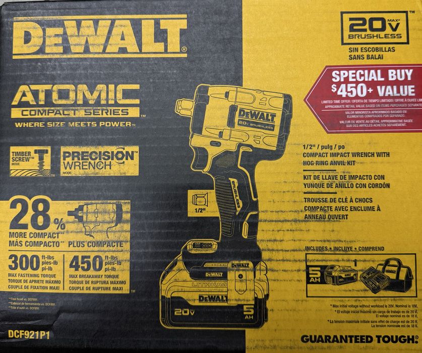 Dewalt DCF921  1/2 з США !!