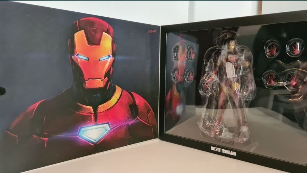 RE Edit Iron Man Extremis Sentinel