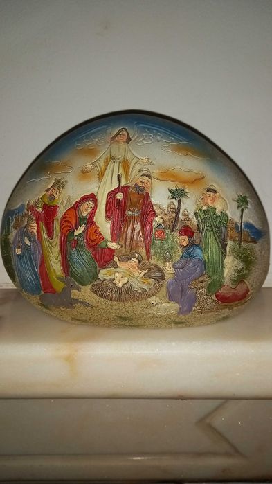 Presepio feito em pedra