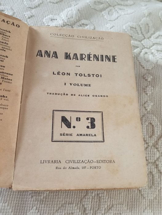 Tolstoi - Ana Karenine (1.º volume)