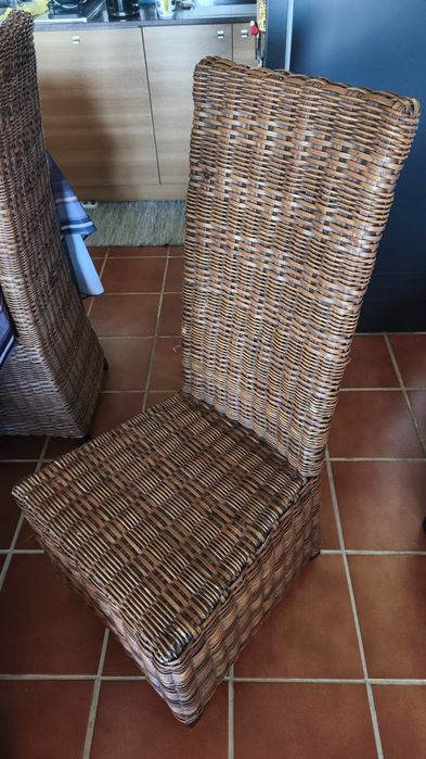 Cadeiras de Sala em Fibra Natural, 18€ cada