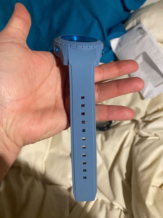 Relógio azul WATX.CO