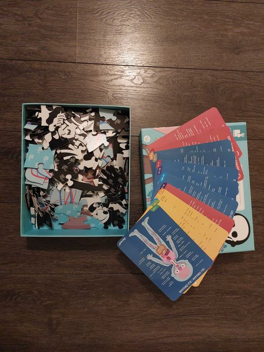 Janod - Puzzle edukacyjne gigantyczne Ciało człowieka