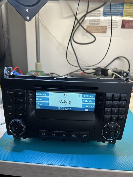 Naprawa i aktualizacja – Mercedes Comand NTG1-2.5, RNS510 VW