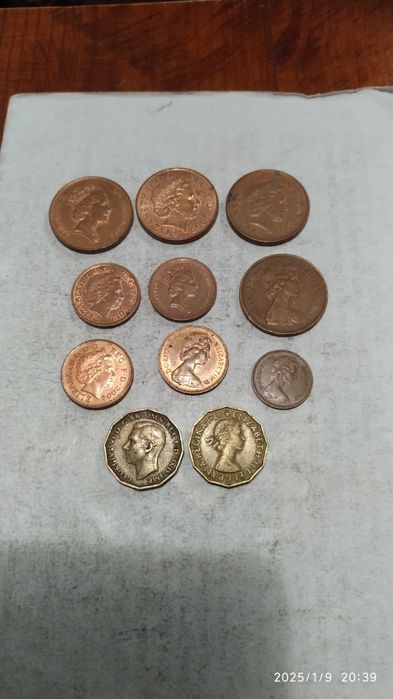 Меняю монеты на монеты или продам .