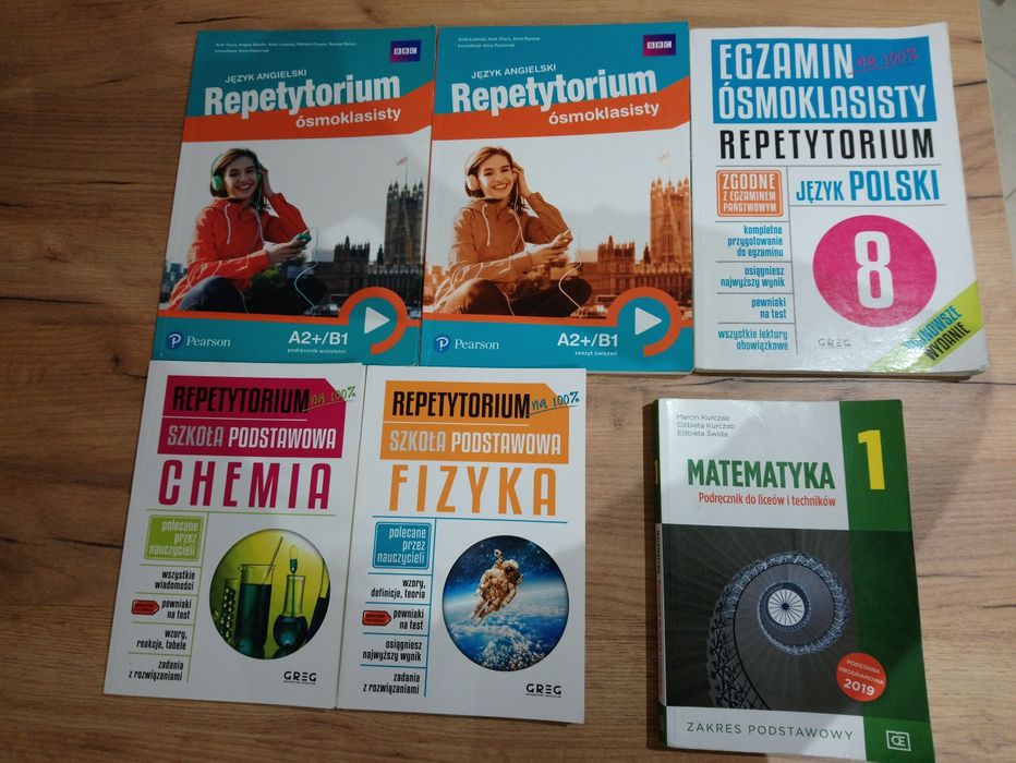 Podrecznik do liceum + repetytoria 8-klasisty