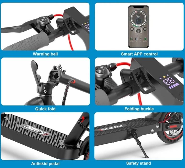 Hulajnoga elektryczna I Scooter 9® 30km/h  SUPER! WYPRZEDAŻ! Okazja