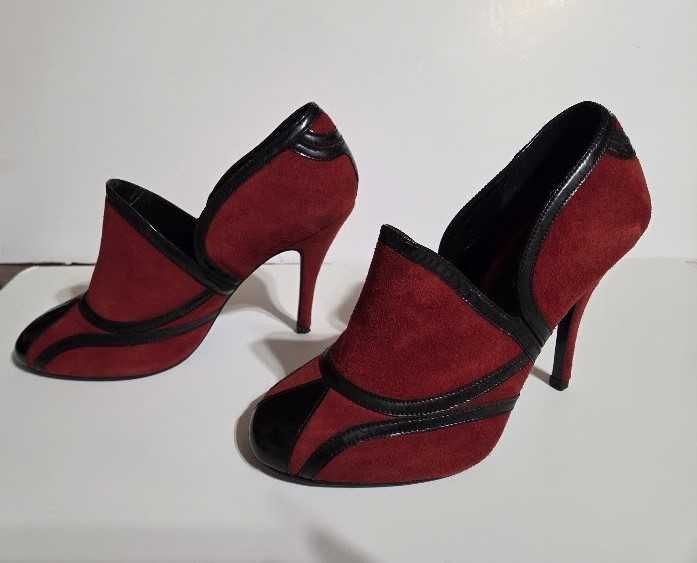 Sapatos vintage vermelhos - Cosme Paris- Novos