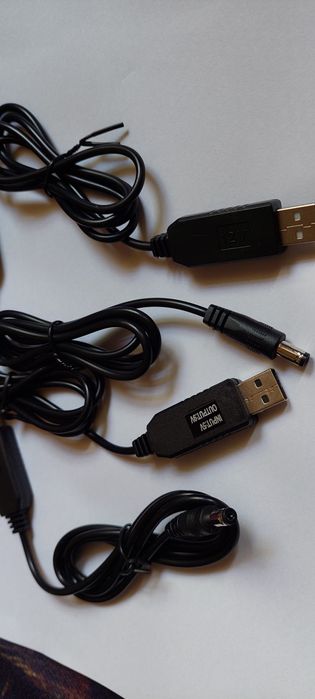 Кабель перетворення адаптер 9V та 12V Інтернет без світла