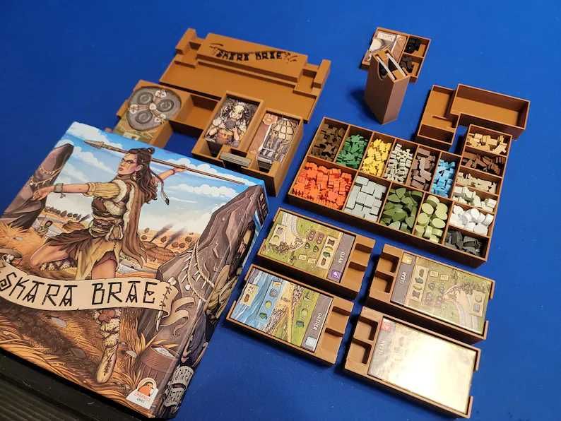 Insert organizer do gry planszowej Skara Brae