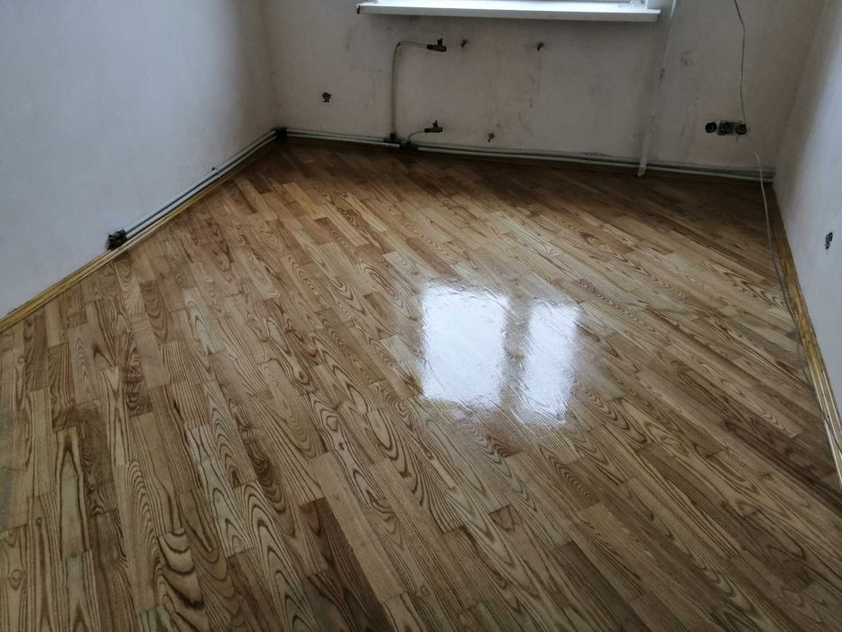 Циклевка, шлифовка, ремонт паркета и доски пола, реставрация, плинтус ...