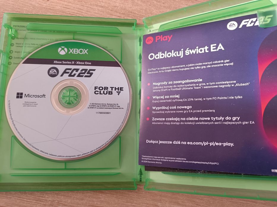 FC 25  Xbox one, Xbox series x