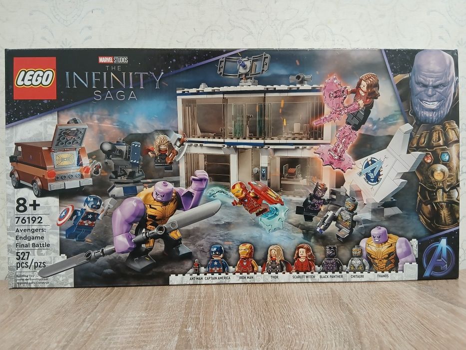 LEGO Super Heroes Marvel Месники Фінал: вирішальна битва (76192)