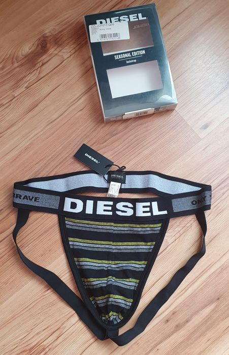 DIESEL Bokserki stringi męskie JOCKSTRAP M L XL nowe!