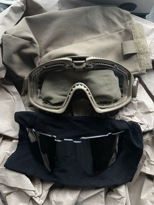 Маска захисна "ESS Influx avs goggle" Terrain tan