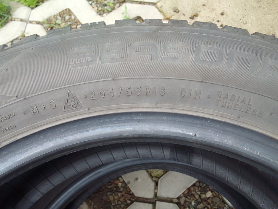 Cena za 2 Opony wielosezonowe 205/55r16 NOKIAN 2020r 6mm