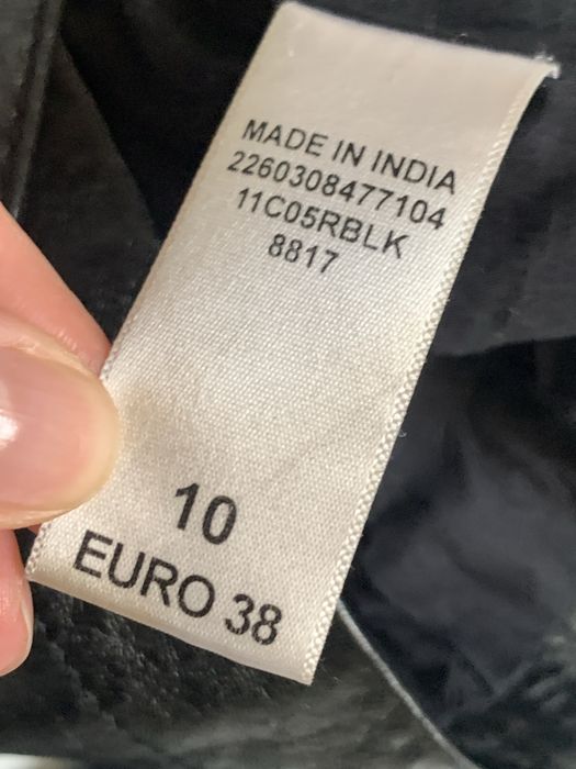 Skórzana kurtka damska czarna ramoneska M