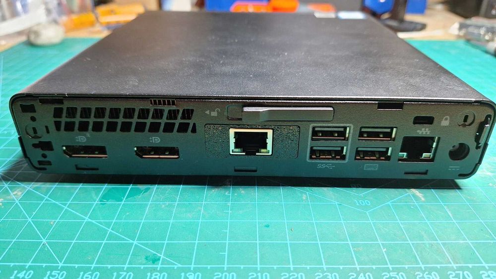 HP ProDesk G3 600 mini i5-7500T 8GB/256GB 2xGbit