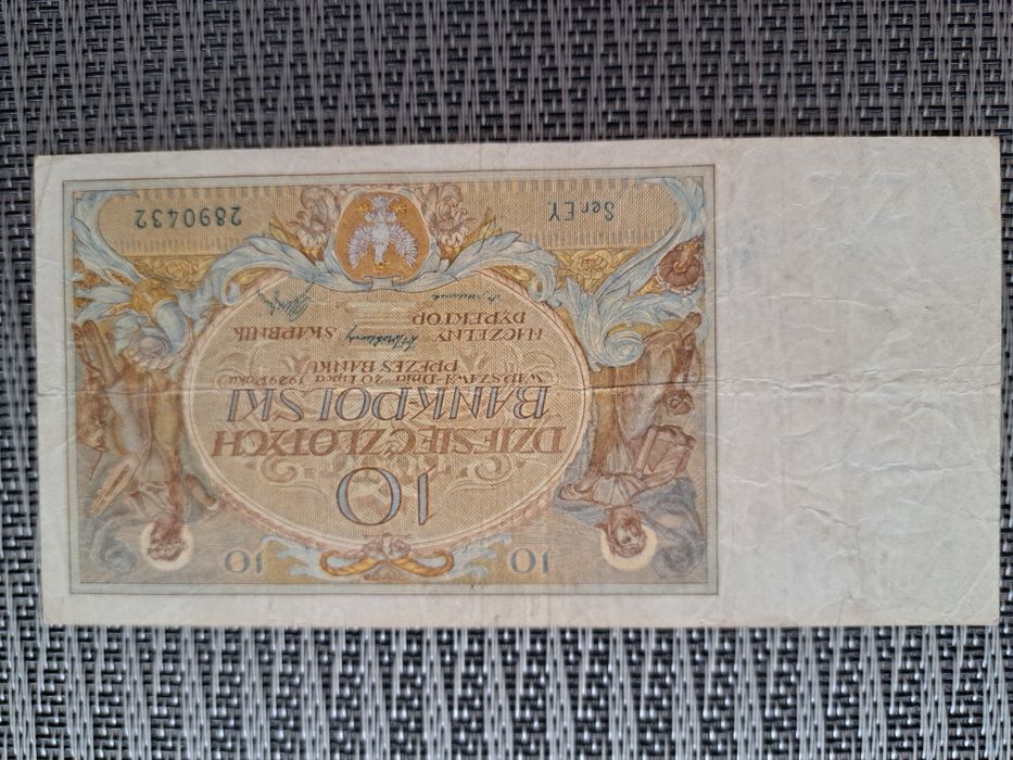 Banknot 10zł 1929r