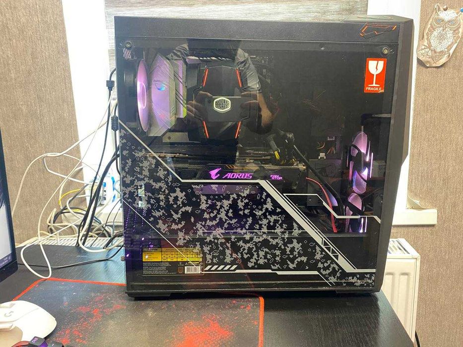 ПК Настольный (комплект с монитором и девайсами) Ryzen 7 5800X3D