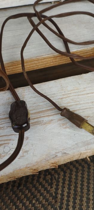Stara lampa mosiężna
