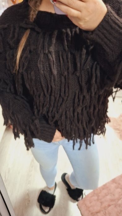 Sweterek mop czekolada nowy